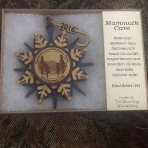 Mammoth Cave 2016 Christmas ornament
